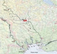 Карта Причорномор’я за М.Броневським