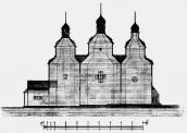 Розріз Миколаївської церкви в Старій…
