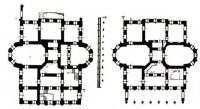 Батуринський палац. План 1 і 2 поверху