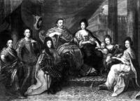 Король Ян III з родиною