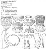 Рис. 2.2.52. Господарчий арсенал середньодніпровської культури Рис. 2.2.52. Господарчий арсенал…
