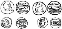 Монети царя Скілура, які карбувалися в…