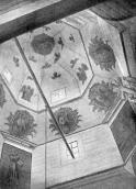 The interior of the dome of the church…