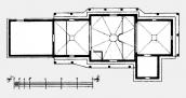 Plan of St. George's сhurch in Old farms