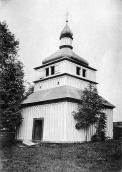 The bell tower of Trinity Church in…