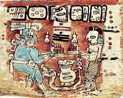 Іл. 4: Бог Дощу та Богиня Жінка із…