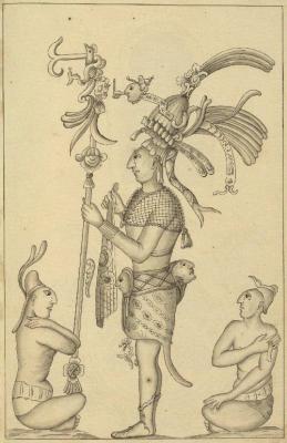 Іл. 13: Замальовка рельєфу з “Палацу…