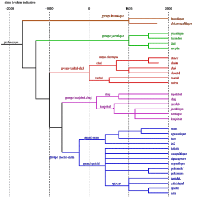 Іл. 42: Cхема мовної сім’ї…