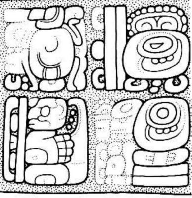 Іл. 76: JO’ b’i-xi-y(a) SIIM K’AWIIL B’ULUK hu-HUL-iy u HO K’AL(-li) UH SIP… Іл. 76: JO’ b’i-xi-y(a) SIIM K’AWIIL…