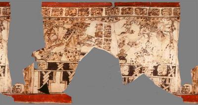 Іл. 82: Створення перших людей. Розпис на келиху.Justin Kerr. MayaVase… Іл. 82: Створення перших людей. Розпис…