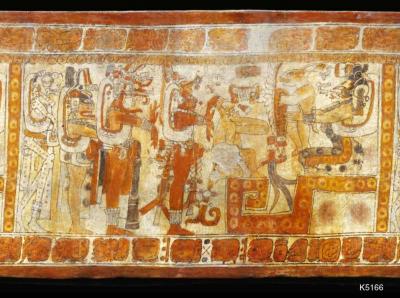 Іл. 89: Викриття місячного кроля.Justin Kerr. MayaVase Database 5166. Іл. 89: Викриття місячного…