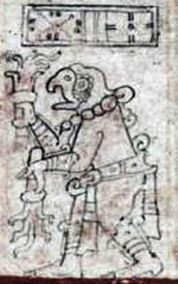 Іл. 92: Кан Мональ. Дрезденський кодекс, с.69 (43)b. Іл. 92: Кан Мональ. Дрезденський…