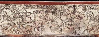 Іл. 113: Ваза зі сценою боротьби богів.Музей Метрополітен, Нью-Йорк.Justin… Іл. 113: Ваза зі сценою боротьби…