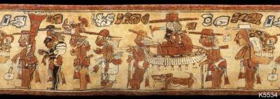 Іл. 176: Подорож знатної особи.Justin Kerr. MayaVase Database 5534 Іл. 176: Подорож знатної особи.Justin…