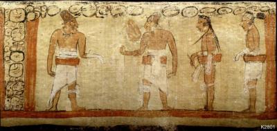 Іл. 230: “Борці”. Justin Kerr. MayaVase Database 2801 Іл. 230: “Борці”. Justin Kerr.…