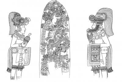 Іл. 243: Зображення на лицевій та…