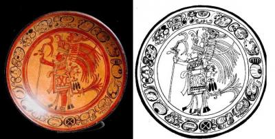 Іл. 254: К’ініч Ваав. Зображення на…