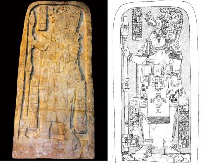 Іл. 291: К’а’к’ Тілів Чан Чаак. Стела…