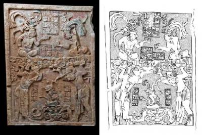 Іл. 364: Вгорі – Челев Чан К’ініч…