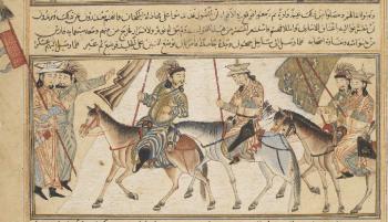 Монгольское войско в походе