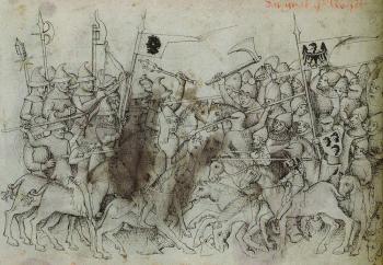 Сражение монголов с поляками (битва…
