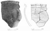 Фрагмент глиняного сосуда (погребение…