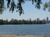 Obolonskij Bay – artificially enhanced natural bay, Obolon (Photo Parnikoza I.) Obolonskij Bay – artificially enhanced…