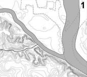 Рис. 2.3.2.4. Гіпотетична еволюція Почайнинського рукава та гирла Глибочиці на… Рис. 2.3.2.4. Гіпотетична еволюція…