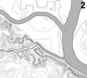 Рис. 2.3.2.5. Гіпотетична еволюція Почайнинського рукава та гирла Глибочиці на… Рис. 2.3.2.5. Гіпотетична еволюція…