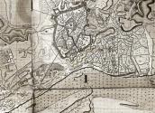 Рис.2.4.1.70. Поділ на мапі Києва 1750…