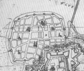 Рис. 2.4.2.7. Поділ на плані Галларта, 1706 р. Рис. 2.4.2.7. Поділ на плані Галларта,…