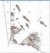 Рис. 2.4.2.1.10. Схема поховання ХVI ст. по вул. Андріївській. За (Храми… Рис. 2.4.2.1.10. Схема поховання ХVI…