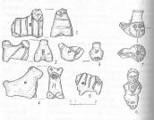 Рис.2.4.2.3.27. Знахідки з будівель ХVIІ– ХVIІІ ст., досліджених на Подолі,… Рис.2.4.2.3.27. Знахідки з будівель…