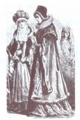 Рис. 2.4.2.2.1.14. Шляхетні дами, XVIІ ст. за (Чернецький, 2003) Рис. 2.4.2.2.1.14. Шляхетні дами, XVIІ…