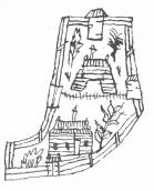 Рис. 2.4.2.3.28. Постоялий двір та житлова садиба киянина на плані І. Ушакова… Рис. 2.4.2.3.28. Постоялий двір та…