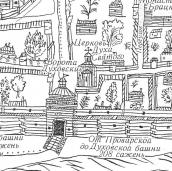 Рис. 2.4.2.3.1.7. Дерев’яна Святодухівська церква поблизу Почайни на плані І.… Рис. 2.4.2.3.1.7. Дерев’яна…