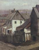 Рис. 2.5.1.41. «Поділ», худ. С. Світославський, 1890 р. Забудова Подільської… Рис. 2.5.1.41. «Поділ», худ. С.…