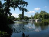 Рис. 2.5.2.31. Реліктом колишнього гирла Чорторию залишилася сучасна затока з… Рис. 2.5.2.31. Реліктом колишнього…