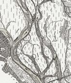 Рис. 2.5.6.7. Труханів та сучасний острів Долобецький на мапі 1894 р. Показано… Рис. 2.5.6.7. Труханів та сучасний…