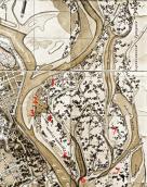 Рис. 2.5.6.10. Труханів та Долобецький острови на мапі заплави Дніпра у Києві… Рис. 2.5.6.10. Труханів та Долобецький…