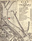 Рис. 2.5.6.63. Парк Ермітаж на французькі мапі Києва, кін. ХІХ ст. Рис. 2.5.6.63. Парк Ермітаж на…