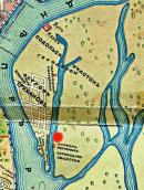 Рис. 2.5.6.65. Ресторан Босфор на схемі Труханового острова 1912 р. Рис. 2.5.6.65. Ресторан Босфор на…