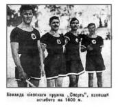 Рис. 2.5.6.91. Київський спортивний гурток «Спорт» на київській олімпіаді 1913… Рис. 2.5.6.91. Київський спортивний…