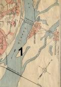 Рис. 2.5.7.16. Алювіальний «хвіст» Венеційського острова (а) на мапі 1905 р. Рис. 2.5.7.16. Алювіальний «хвіст»…