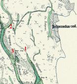 Сучасне урочище Горбачиха на мапі…