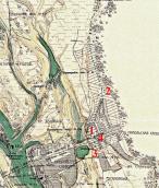 Рис. 2.5.8.46. Микільська Слобідка на мапі 1914 р. 1 – виступ борової тераси,… Рис. 2.5.8.46. Микільська Слобідка на…