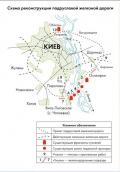 Схема будівництва №1 НКШС у м. Києві