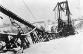 Руїни мосту ім. Є. Бош, зима 1941/42 рр.