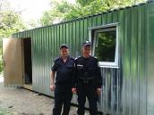 Рис. 6. 16. Новий будиночок для контрольно-пропускного пункту на в'їзді до РЛП… Рис. 6. 16. Новий будиночок для…