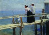 »On the bridge», P. Nilus, 1890